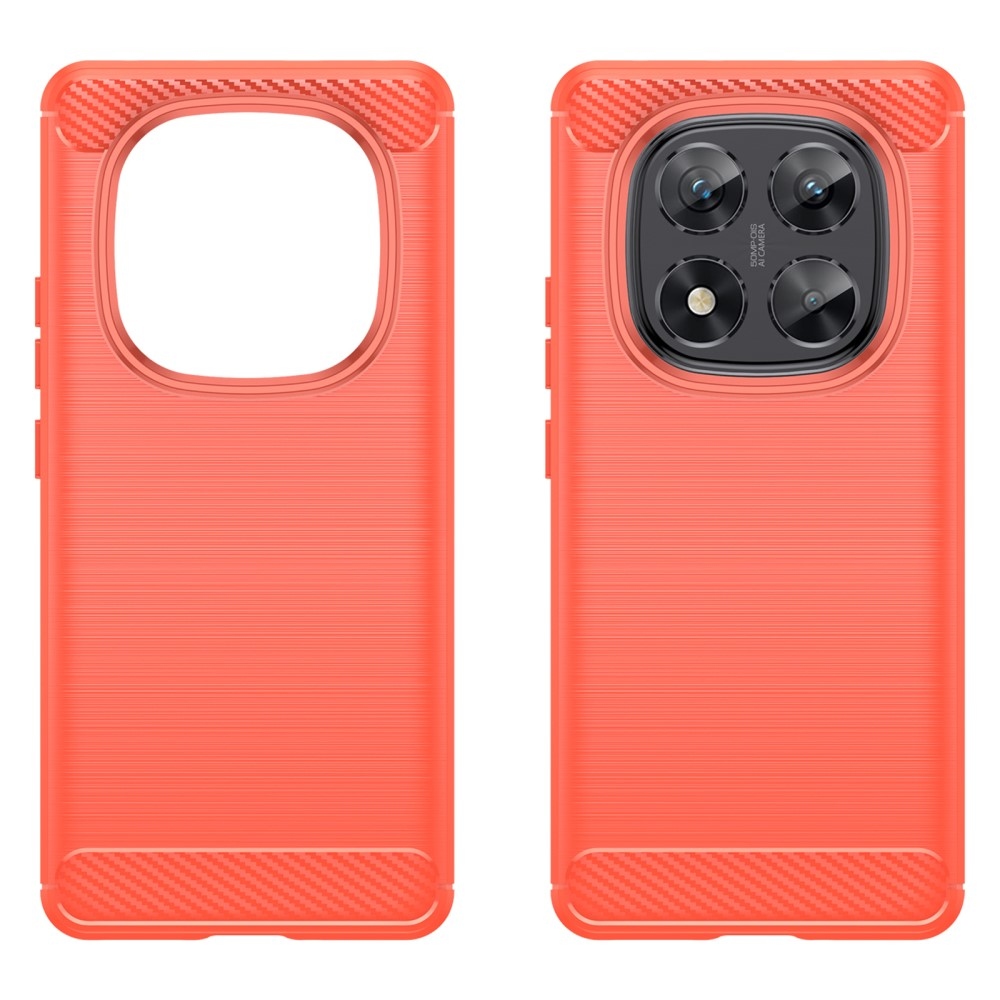 Szénálló zselés tok Xiaomi Redmi Note 14 Pro 5G/Poco X7 5G - piros