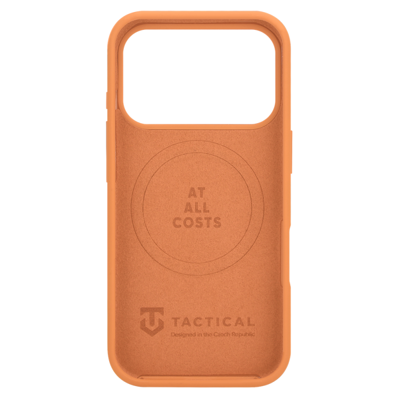 Taktikai MagForce bársony Smoothie borító Apple iPhone 17 Pro ügynök narancssárga színű ügynökhöz