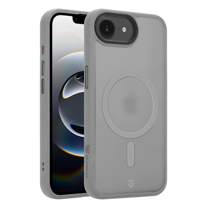 Tactical MagForce Hypersand tok az Apple iPhone 16e/17e készülékhez, világosszürke