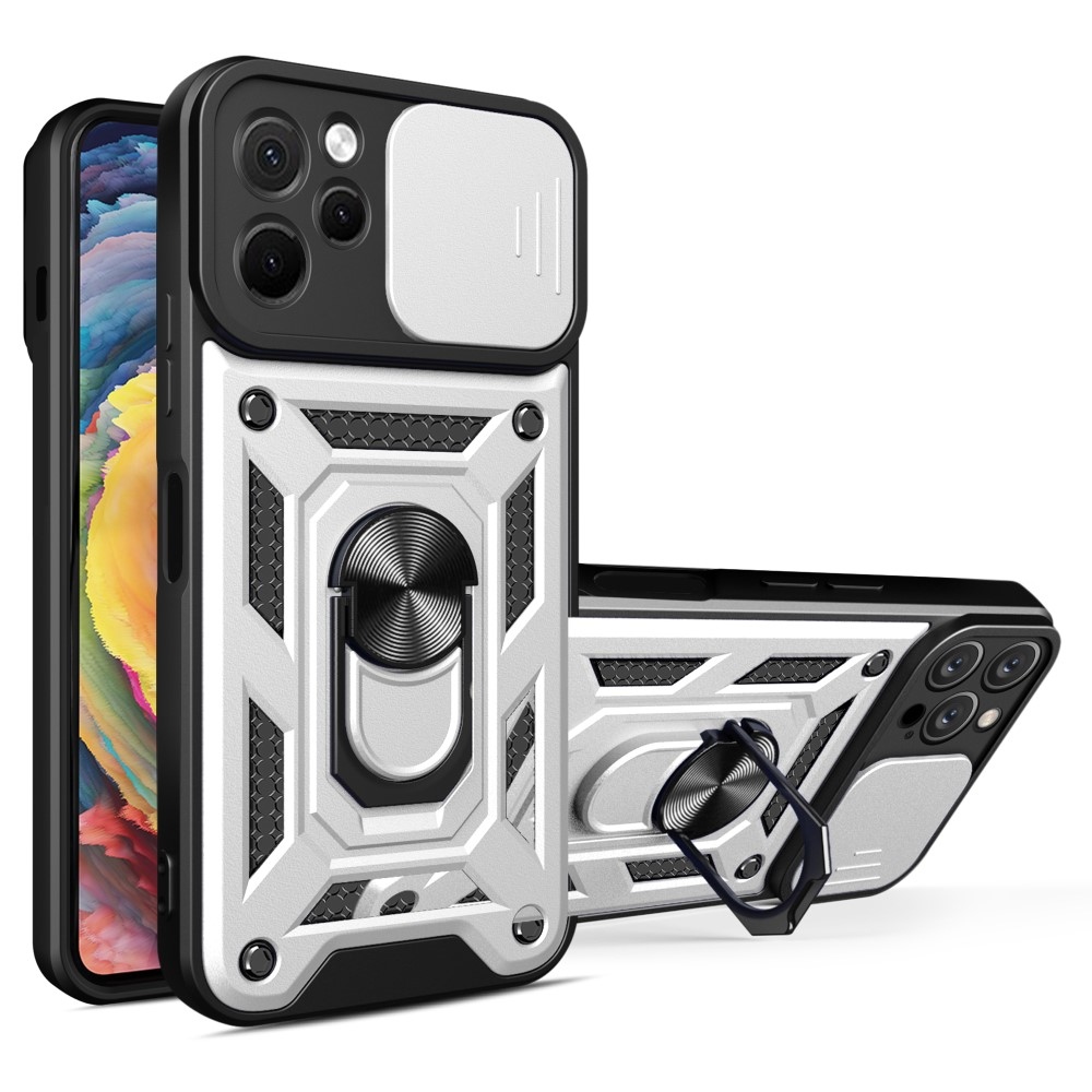 Csúszásálló borítás a Huawei Nova Y61 készülékhez - ezüst színű