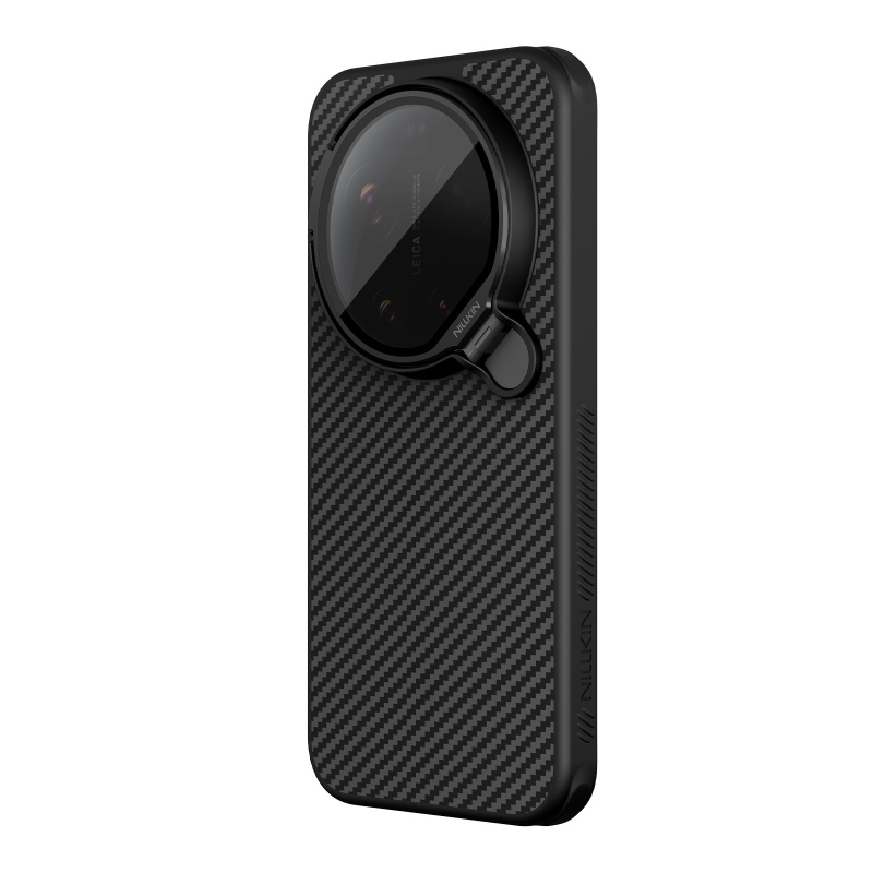 Nillkin CarboProp Aramid mágneses hátsó borító Xiaomi 17 Ultra Fekete