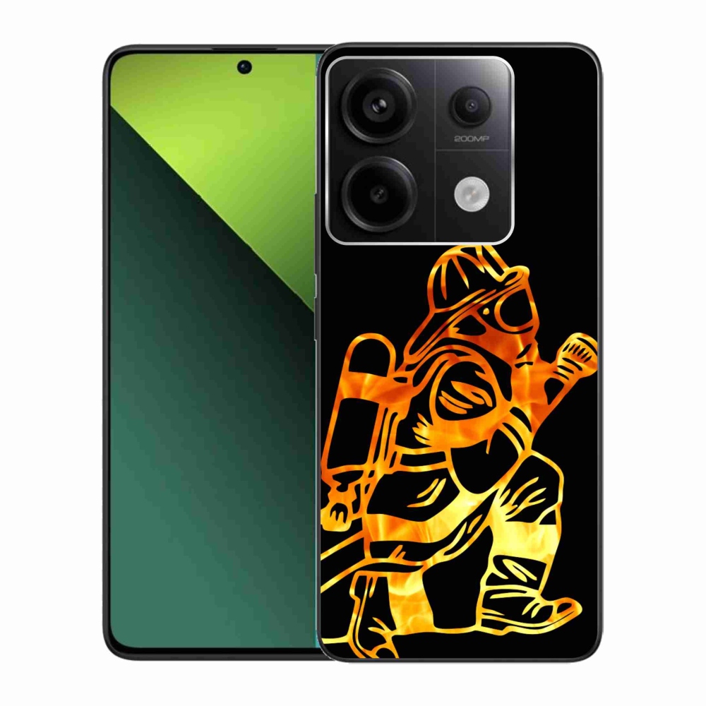 Gél borítás mmCase a Xiaomi Redmi Note 13 Pro 5G/Poco X6 5G - tűzoltó 1