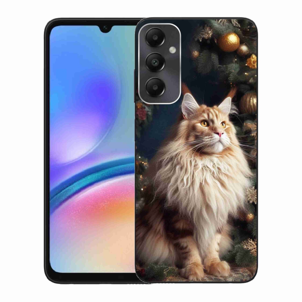 Zselés borítás mmCase Samsung Galaxy A05s készülékhez - macska a fánál