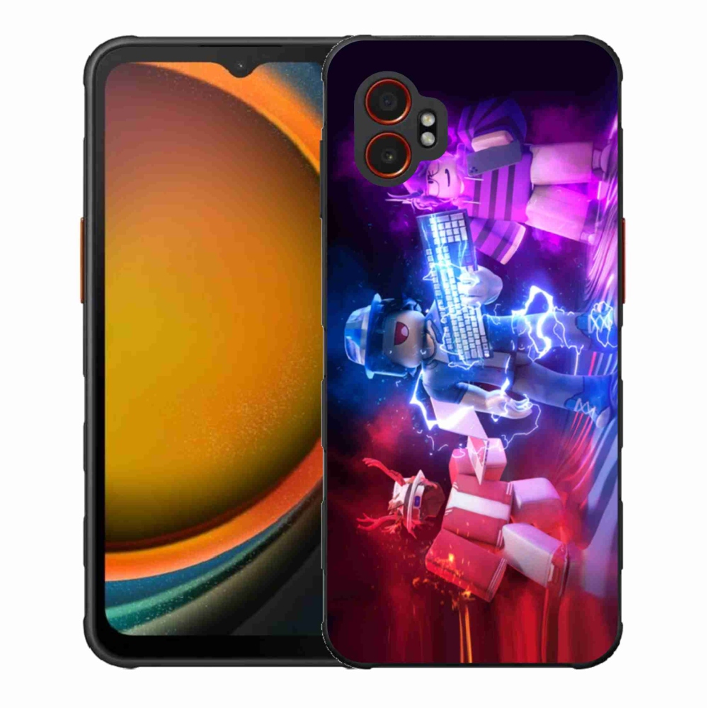 Gél borítás mmCase Samsung Galaxy Xcover 7 Pro készülékhez - roblox