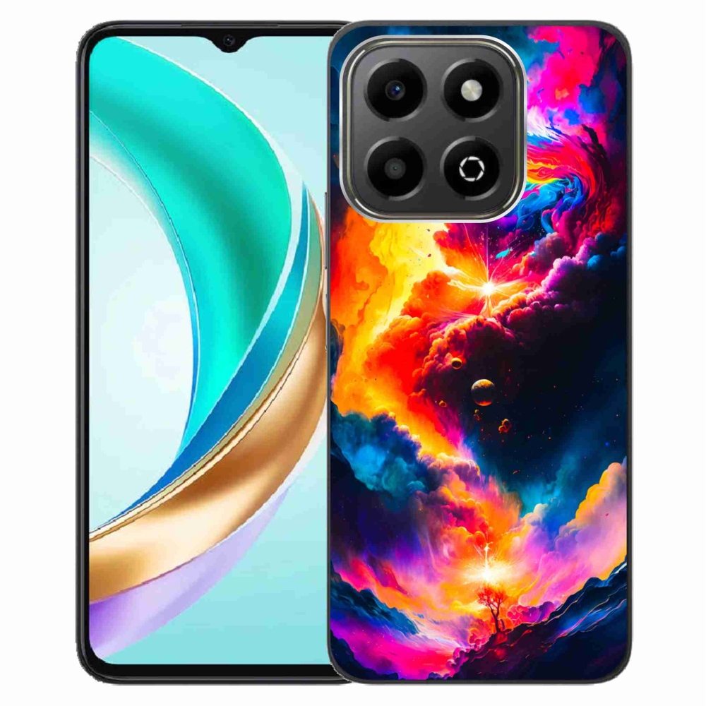 Zselés borítás mmCase a Honor X6b számára - absztrakt motívum