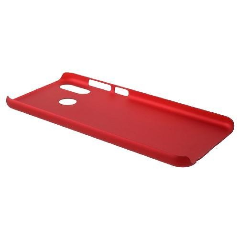 Gumibevonatú műanyag borítás Honor Play készülékhez - piros