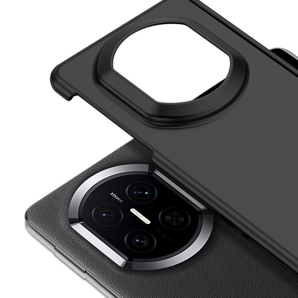 Gumi-műanyag tok a Huawei Mate X7 mobiltelefonhoz – fekete