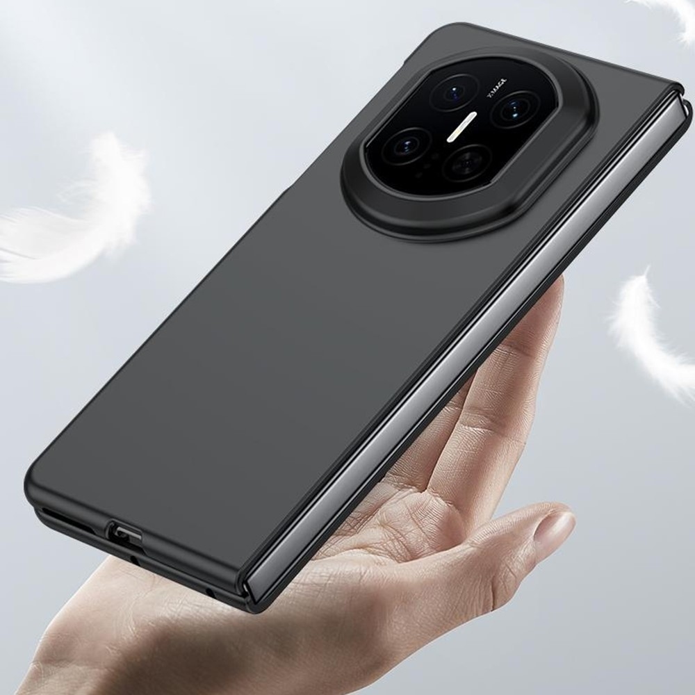 Gumi-műanyag tok a Huawei Mate X7 mobiltelefonhoz – fekete