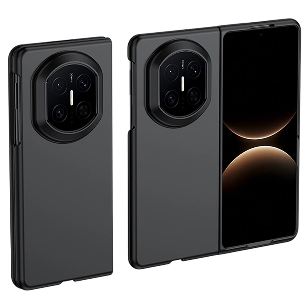 Gumi-műanyag tok a Huawei Mate X7 mobiltelefonhoz – fekete
