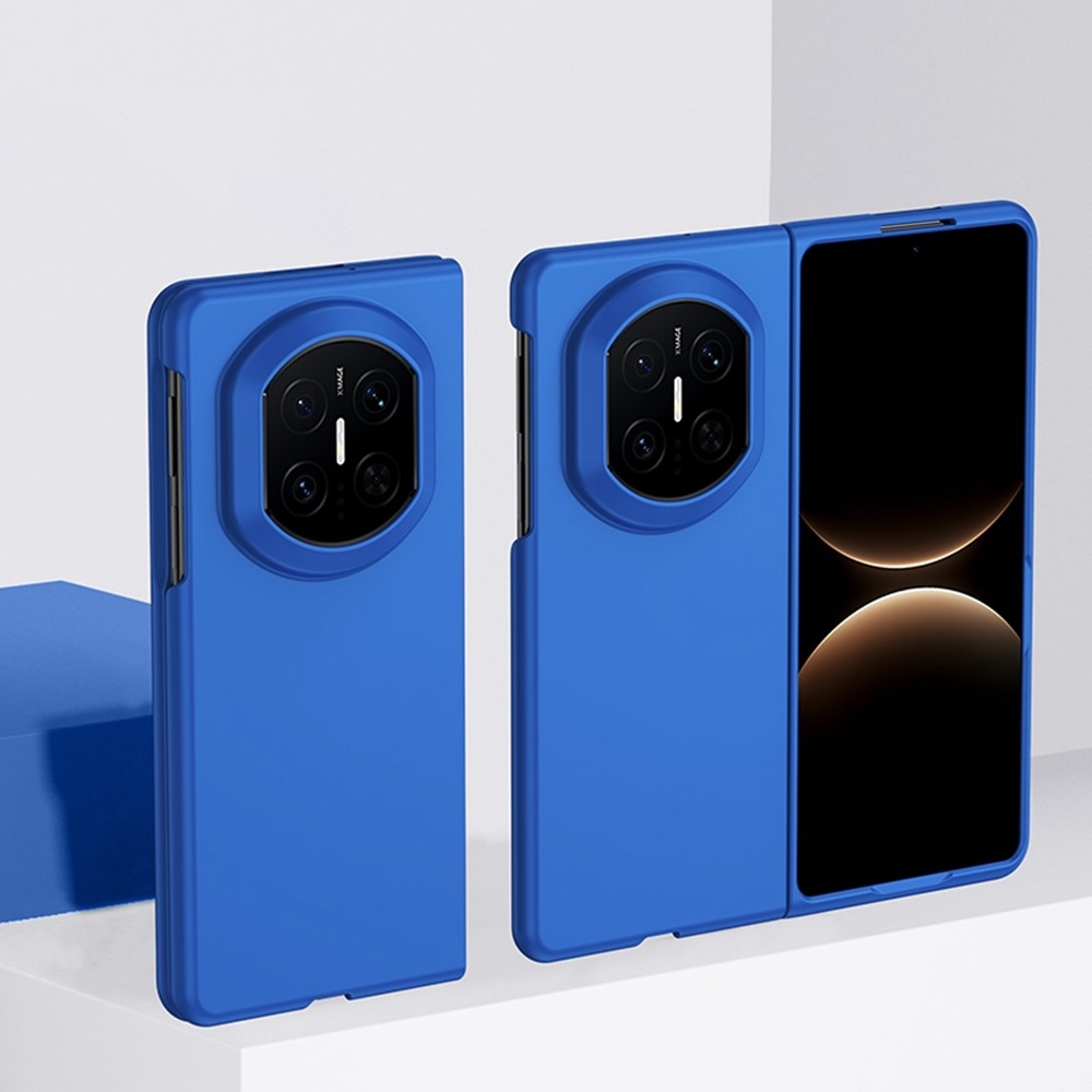 Gumi-műanyag tok a Huawei Mate X7 mobiltelefonhoz – sötétkék