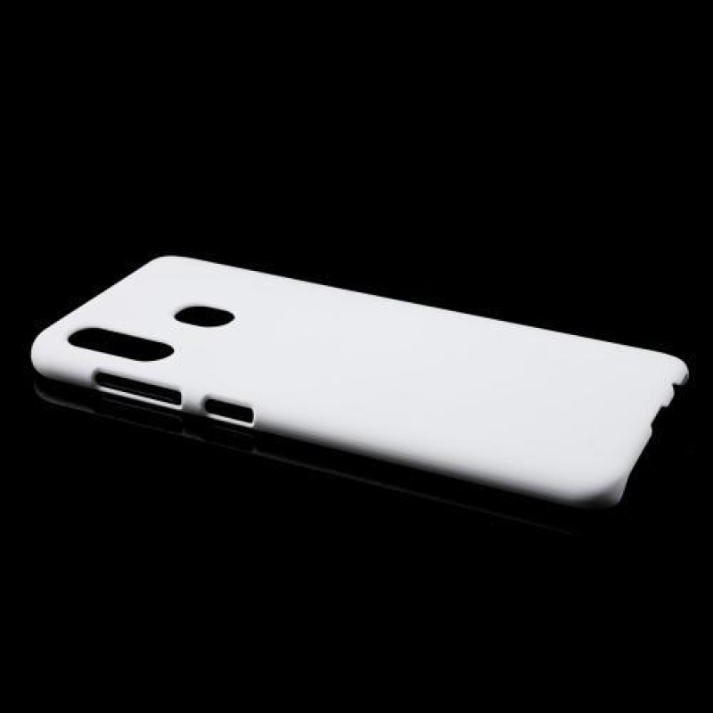 Műanyag gumihüvely Samsung Galaxy A30-hoz - fehér