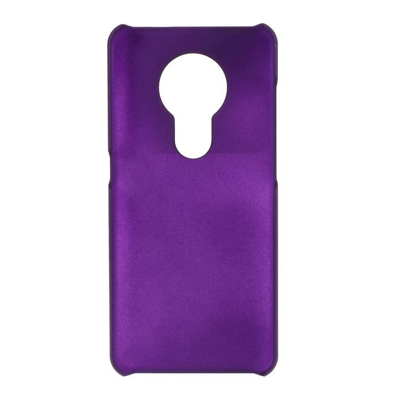 Gumi gumírozott műanyag borítás Nokia 6.2 / Nokia 7.2 készülékhez - lila