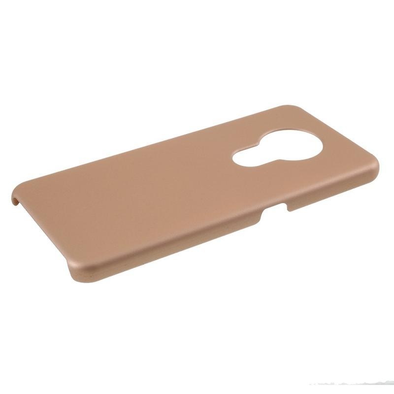 Gumírozott műanyag borítás Nokia 6.2 / Nokia 7.2 készülékhez - arany színű