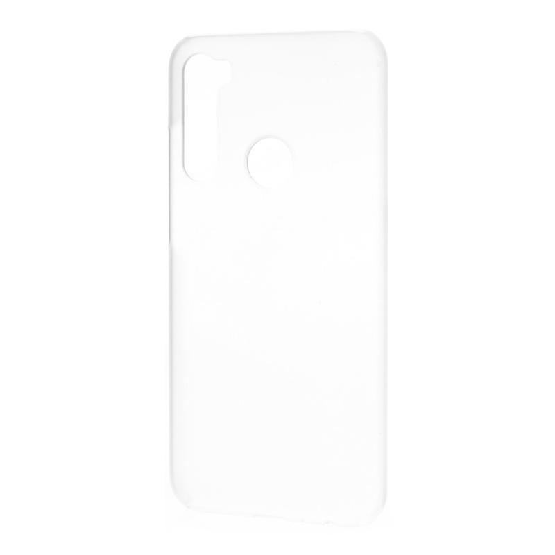 Gumi gumírozott műanyag borítás Xiaomi Redmi Note 8-hoz - átlátszó