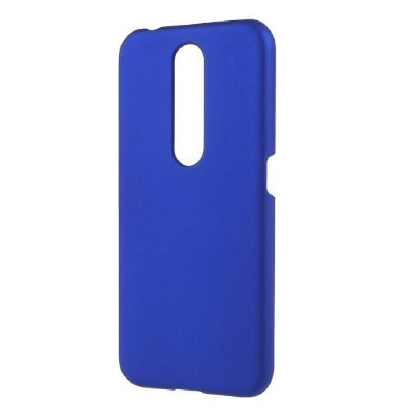 Gumírozott műanyag tok Nokia 4.2 készülékhez - sötétkék