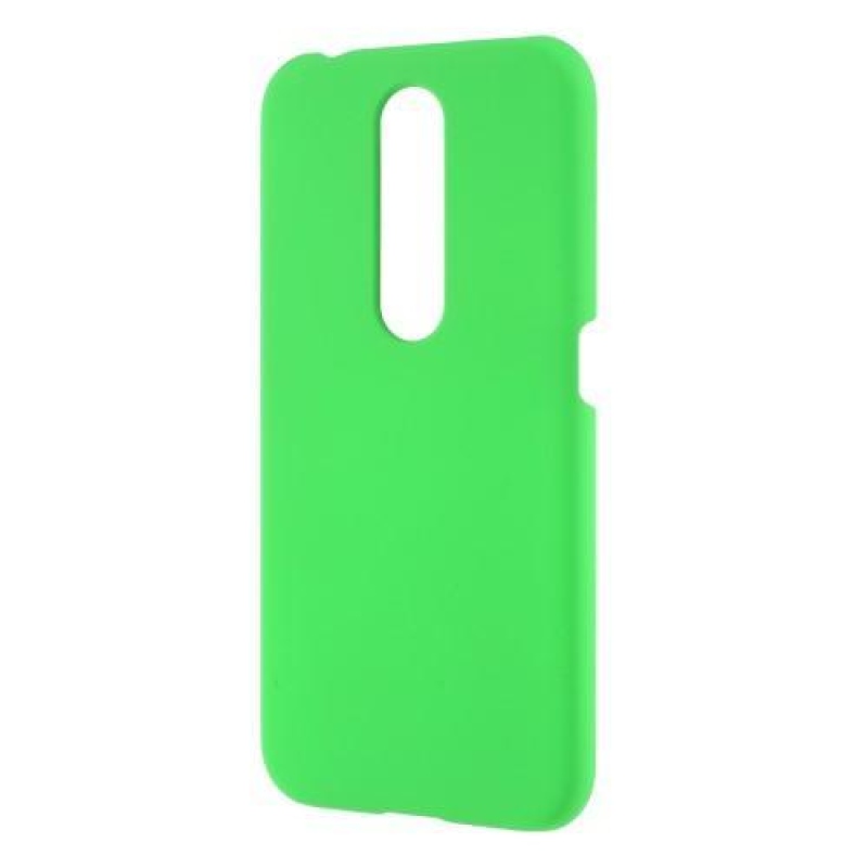 Gumírozott műanyag tok a Nokia 4.2 készülékhez - zöld színű