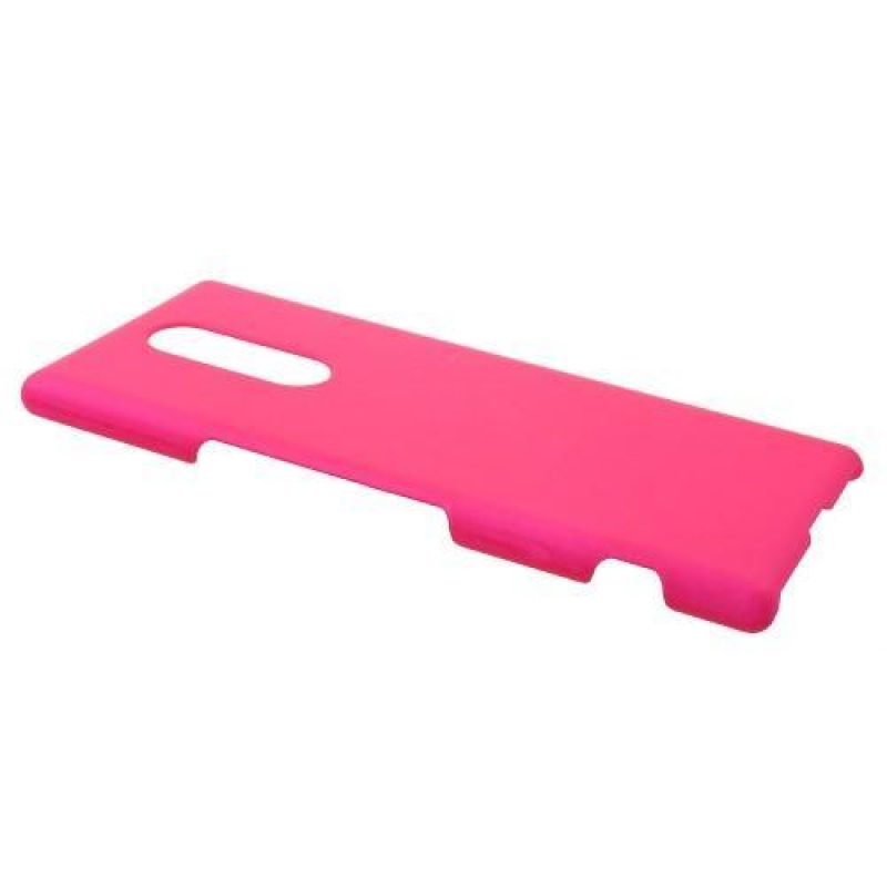 Gumírozott műanyag tok Sony Xperia 1 - rose