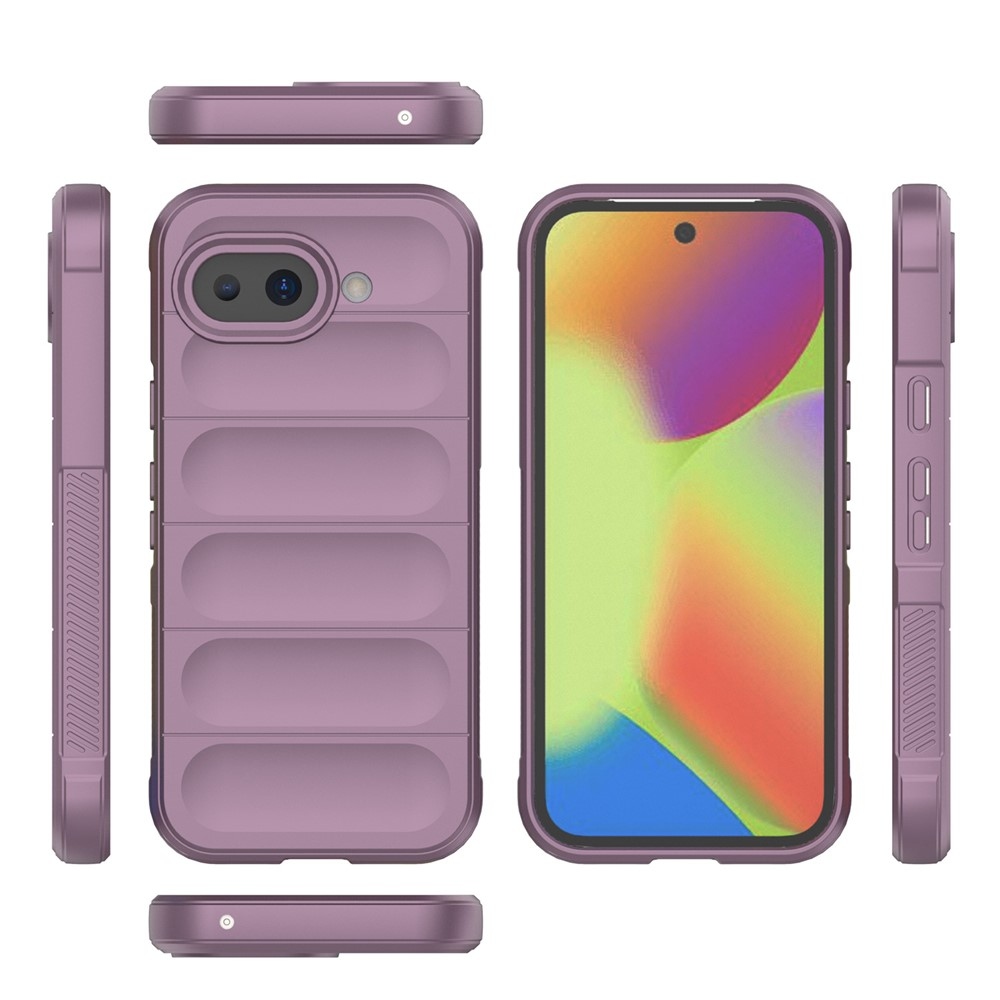 Rugg tartós zselés tok Google Pixel 10a készülékhez - világos lila