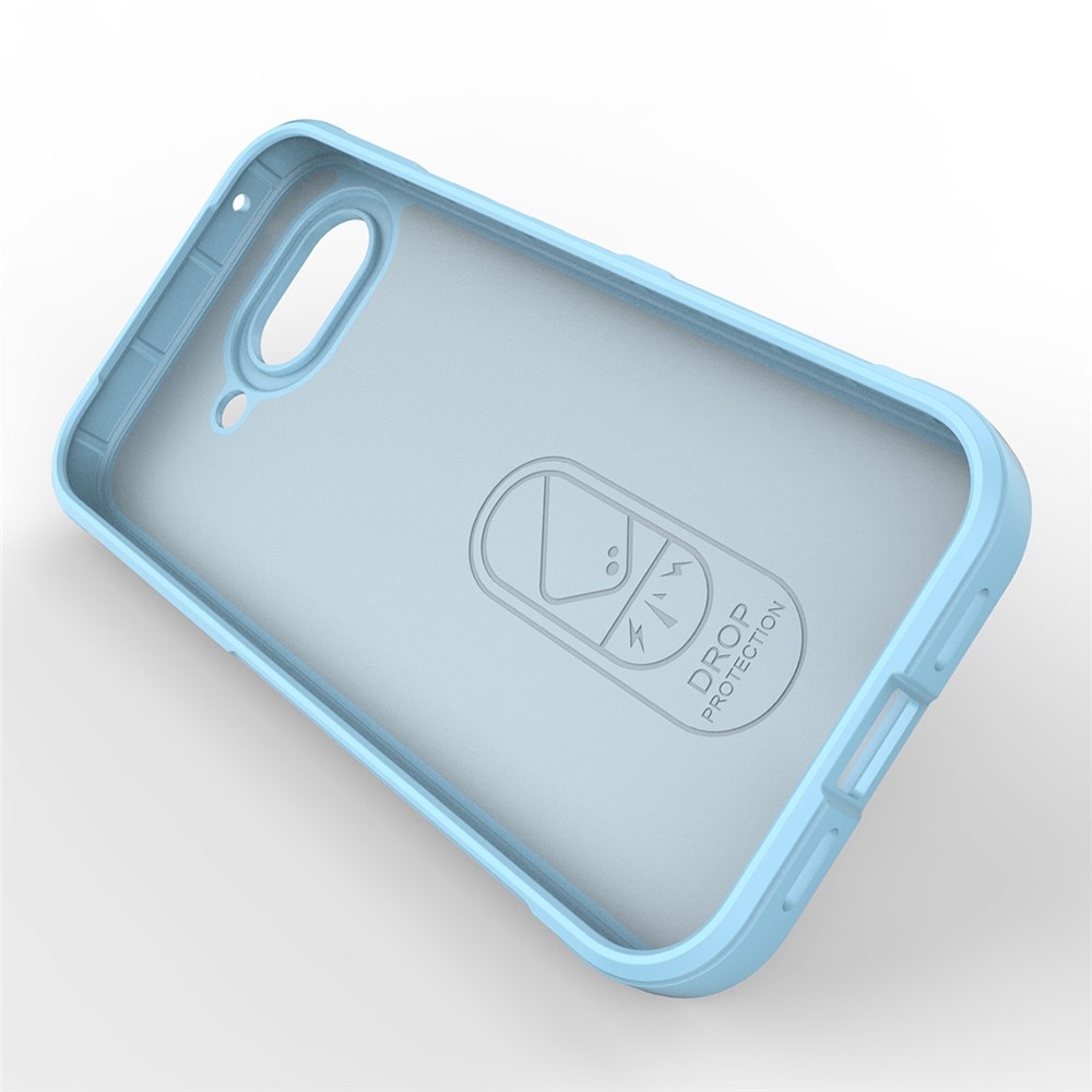 Rugg tartós zselés tok Google Pixel 10a készülékhez - világoskék