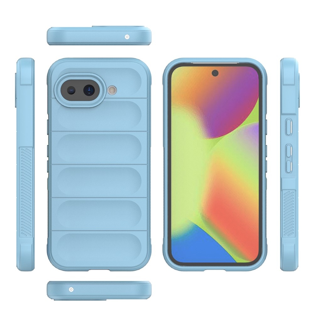 Rugg tartós zselés tok Google Pixel 10a készülékhez - világoskék