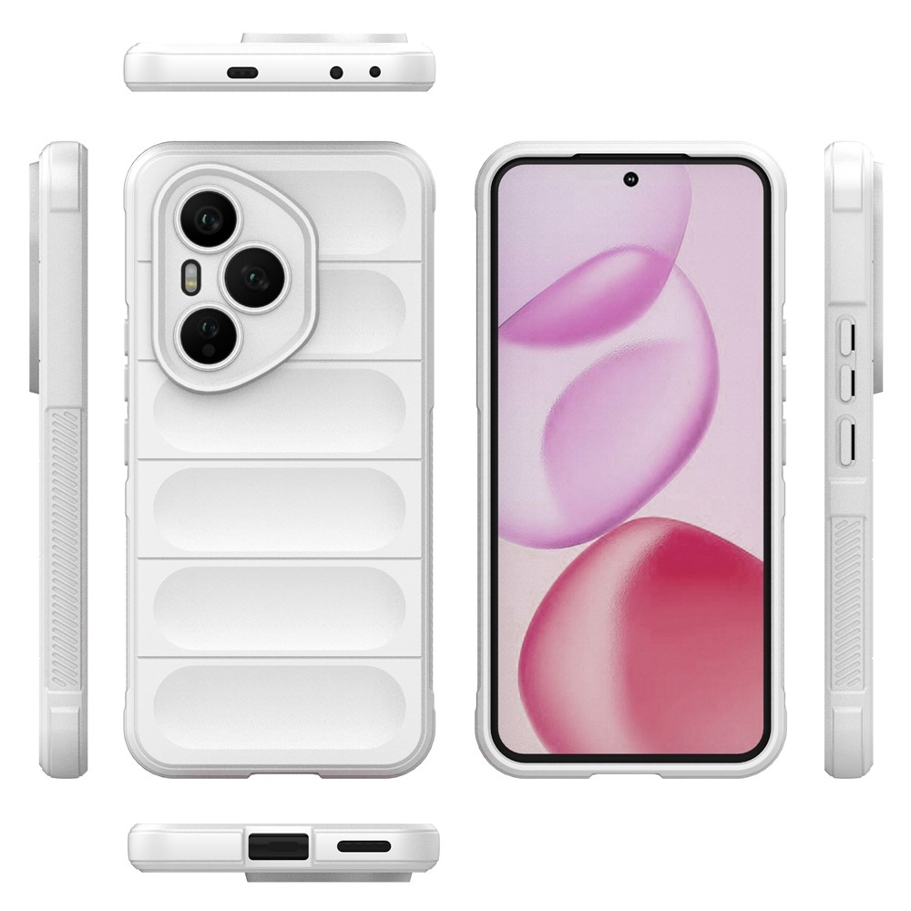 Rugg tartós zselés tok a Honor 400 Pro-hoz - fehér