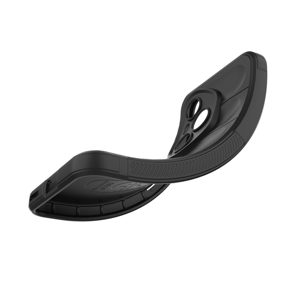 Rugg tartós zselés tok a Honor 400 Pro-hoz - fekete