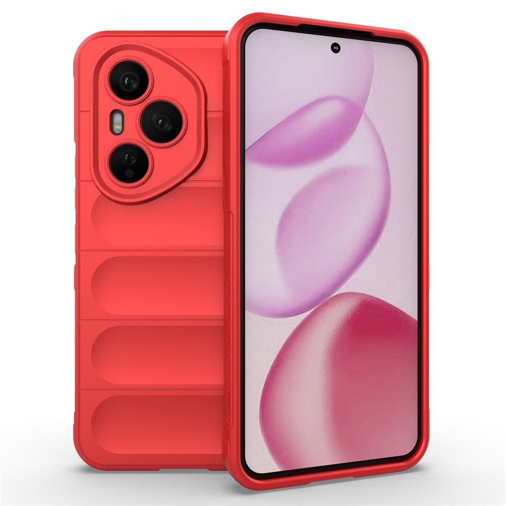 Rugg tartós zselés tok a Honor 400 Pro-hoz - piros