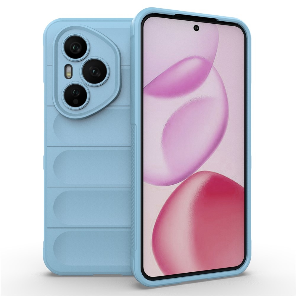 Rugg tartós zselés tok Honor 400 Pro-hoz - világoskék