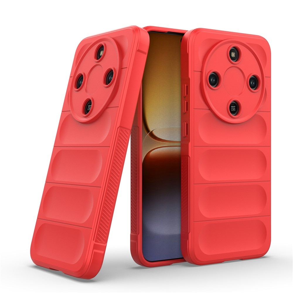 Rugg tartós zselés tok a Honor Magic 8 Lite 5G készülékhez - piros