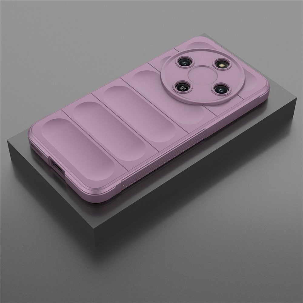 Rugg tartós gél tok a Honor Magic 8 Lite 5G készülékhez - világos lila