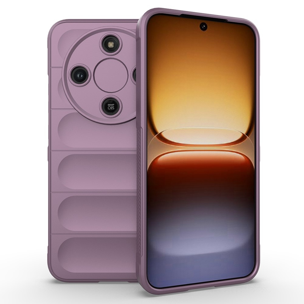 Rugg tartós gél tok a Honor Magic 8 Lite 5G készülékhez - világos lila