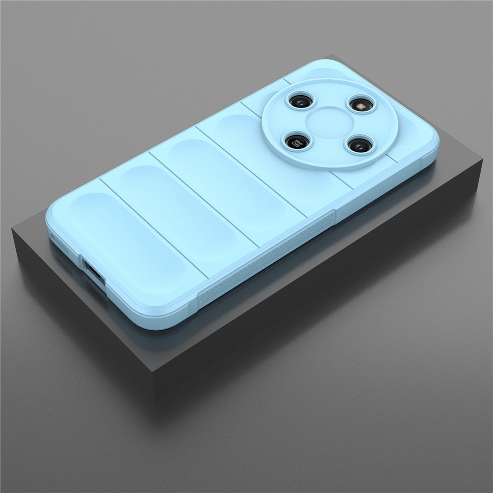 Rugg tartós gél tok a Honor Magic 8 Lite 5G készülékhez - világoskék színben