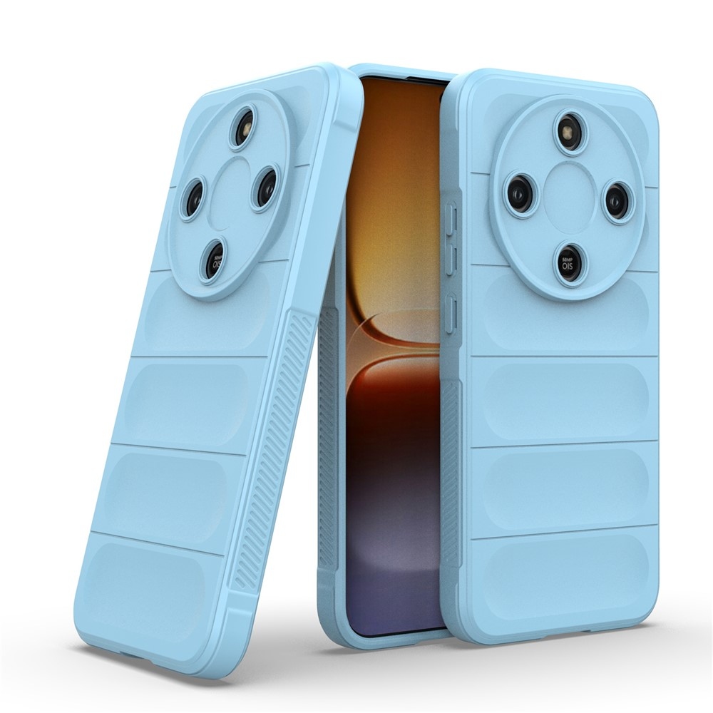 Rugg tartós gél tok a Honor Magic 8 Lite 5G készülékhez - világoskék színben