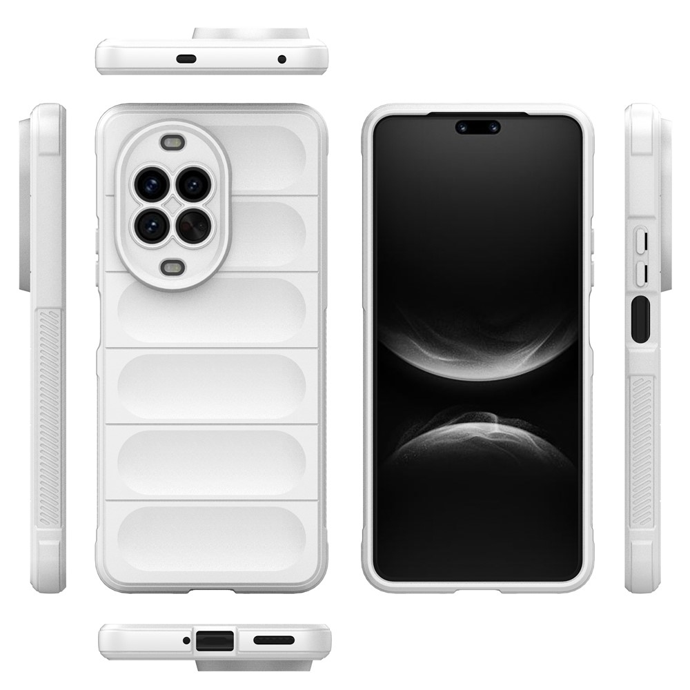 Rugg tartós zselés tok a Huawei Nova 14 Pro 5G számára - fehér