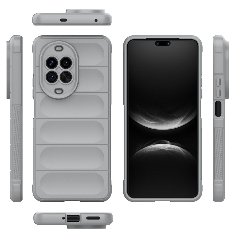 Rugg tartós zselés tok Huawei Nova 14 Pro 5G - világosszürke