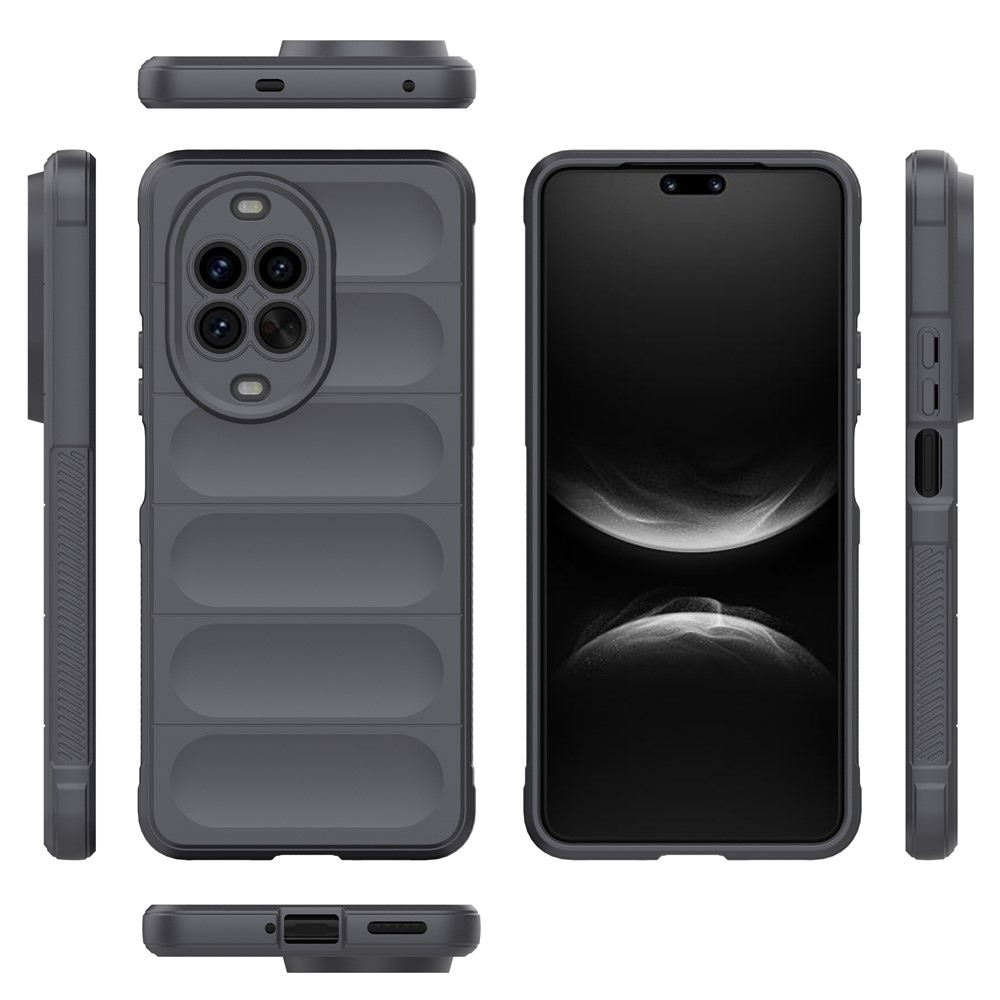 Rugg tartós zselés tok Huawei Nova 14 Pro 5G - sötétszürke