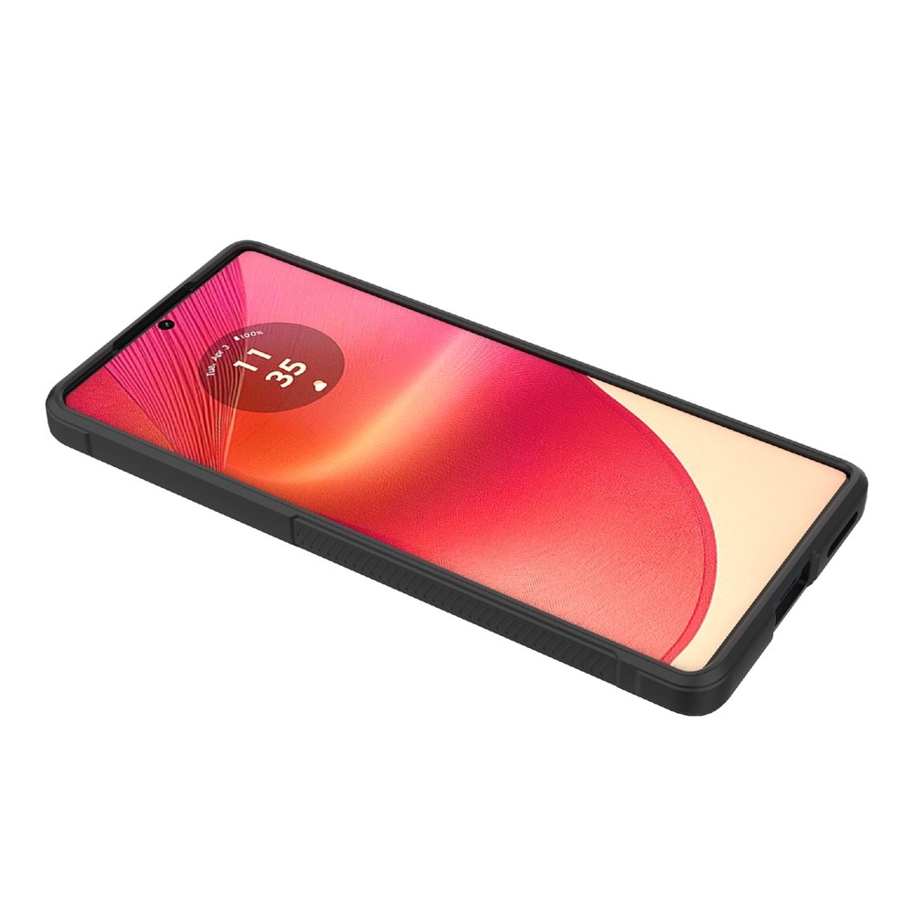 Rugg tartós zselés tok Motorola Edge 50 Fusion 5G készülékhez - fekete