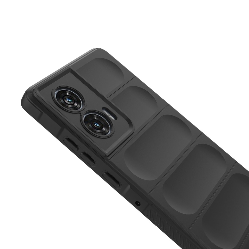 Rugg tartós zselés tok Motorola Edge 50 Fusion 5G készülékhez - fekete