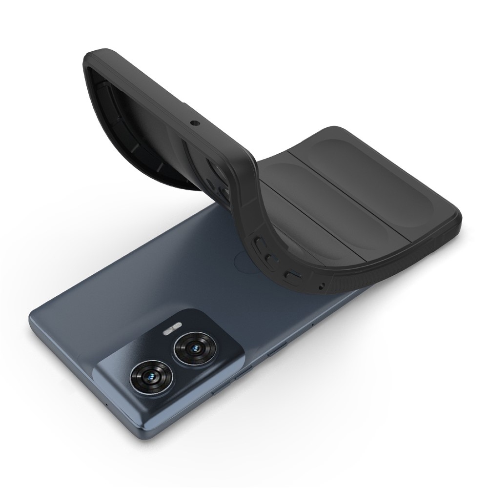 Rugg tartós zselés tok Motorola Edge 50 Fusion 5G készülékhez - fekete