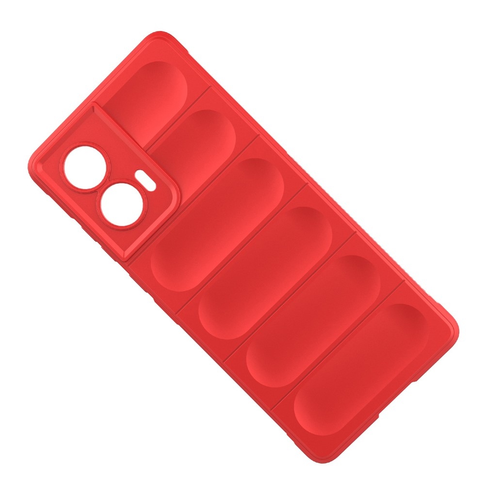 Rugg tartós zselés tok Motorola Edge 50 Fusion 5G készülékhez - piros