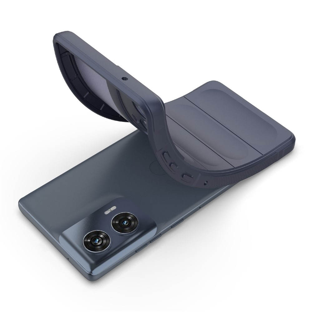 Rugg tartós zselés tok Motorola Edge 50 Fusion 5G készülékhez - sötétkék