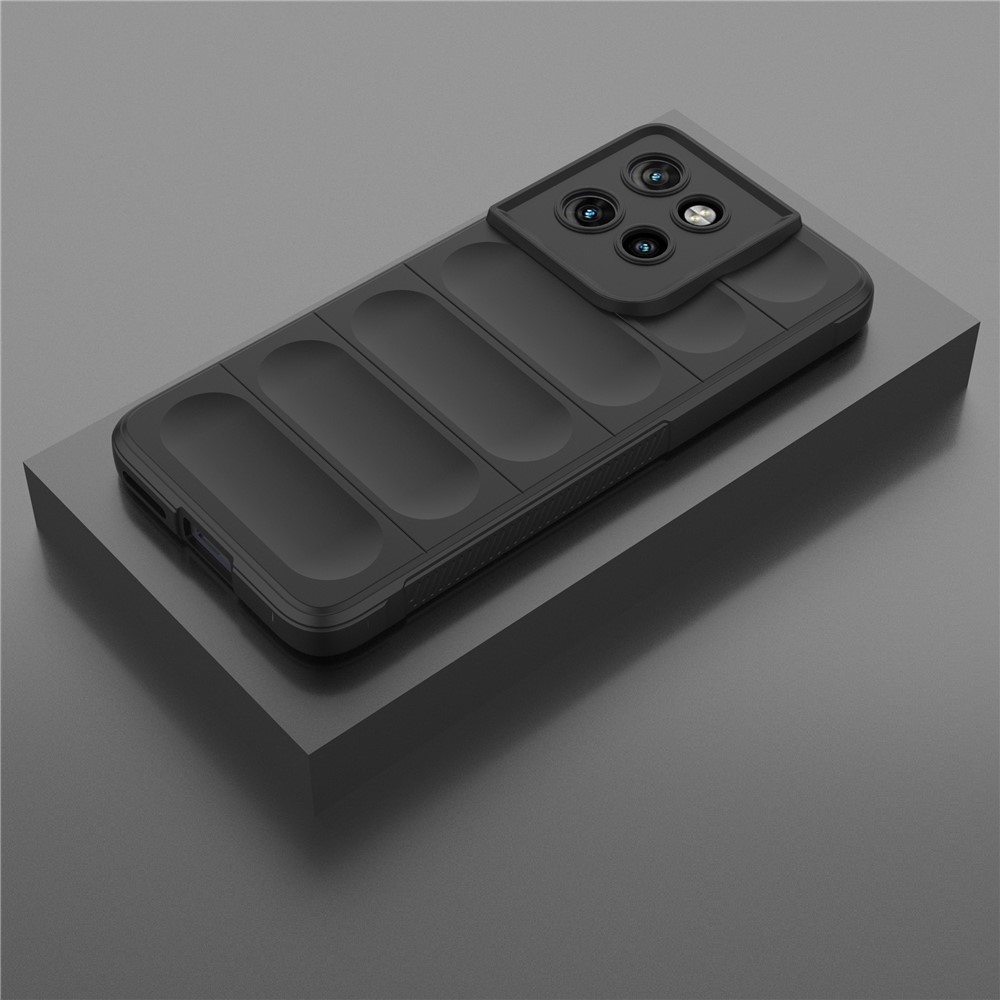 Rugg tartós zselés tok a Motorola Edge 50 Neo 5G készülékhez - fekete