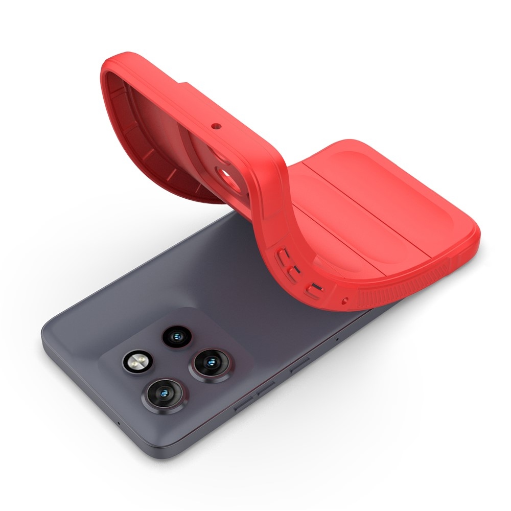 Rugg tartós zselés tok Motorola Edge 50 Neo 5G készülékhez - piros