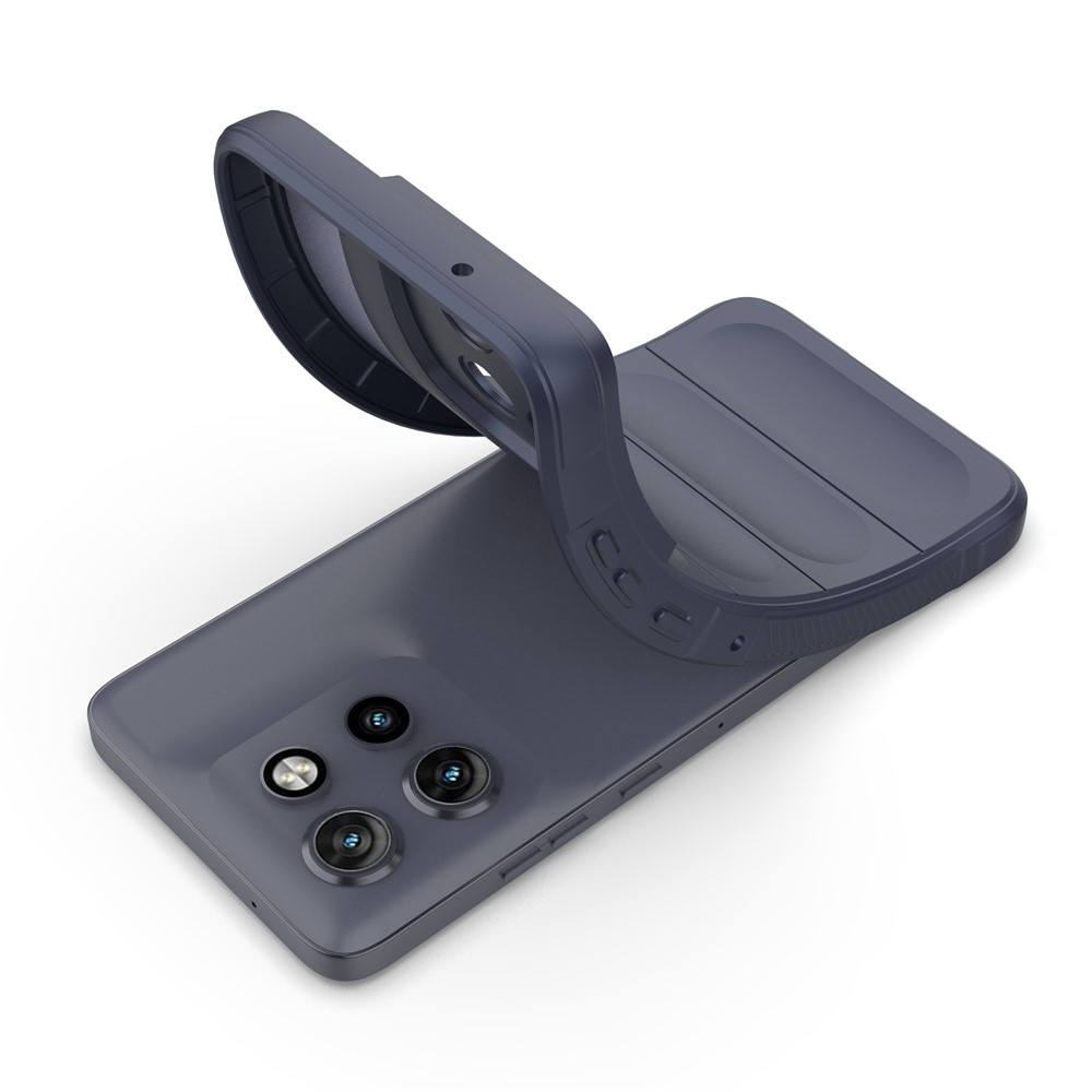 Rugg tartós zselés tok Motorola Edge 50 Neo 5G készülékhez - sötétkék