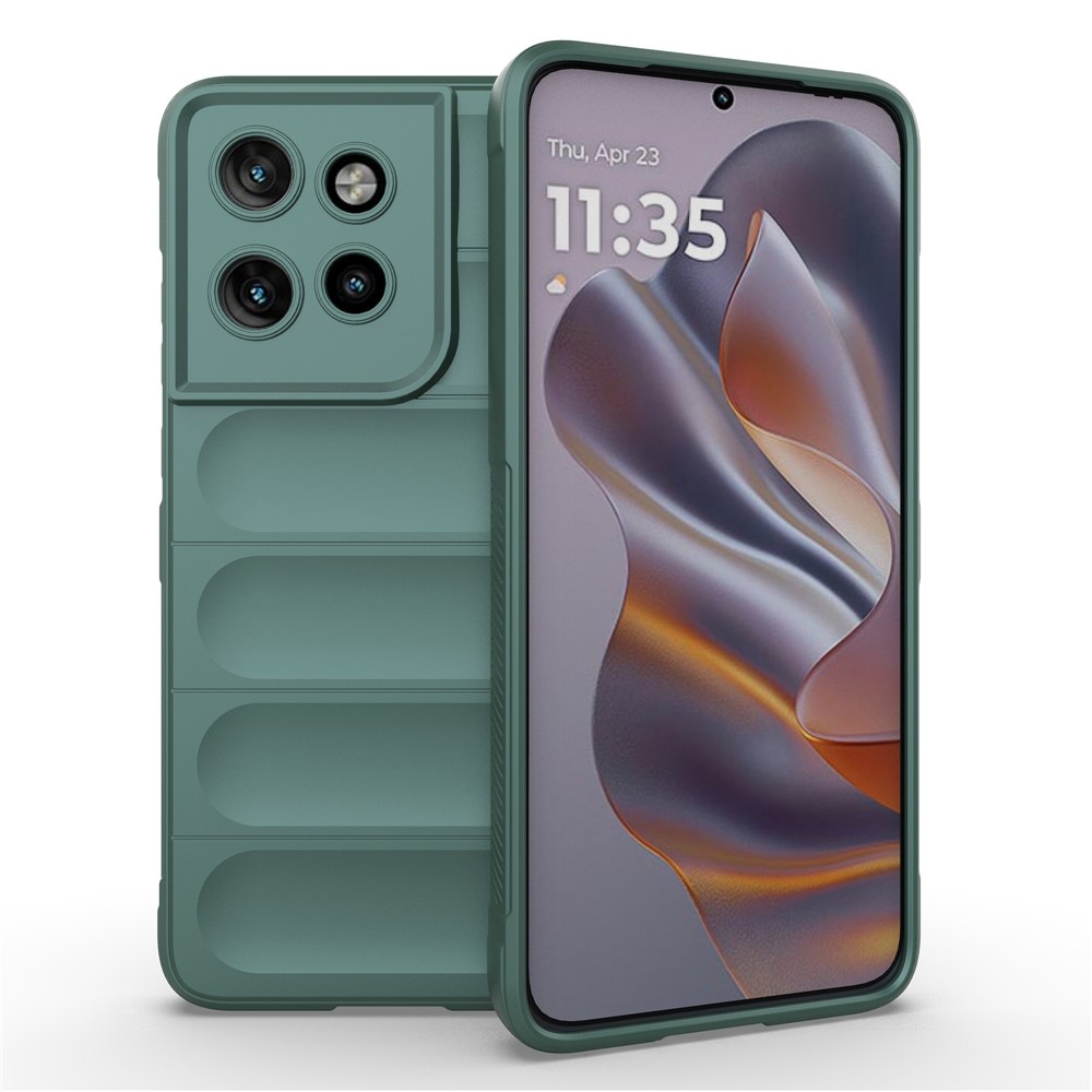 Rugg tartós zselés tok Motorola Edge 50 Neo 5G készülékhez - zöld