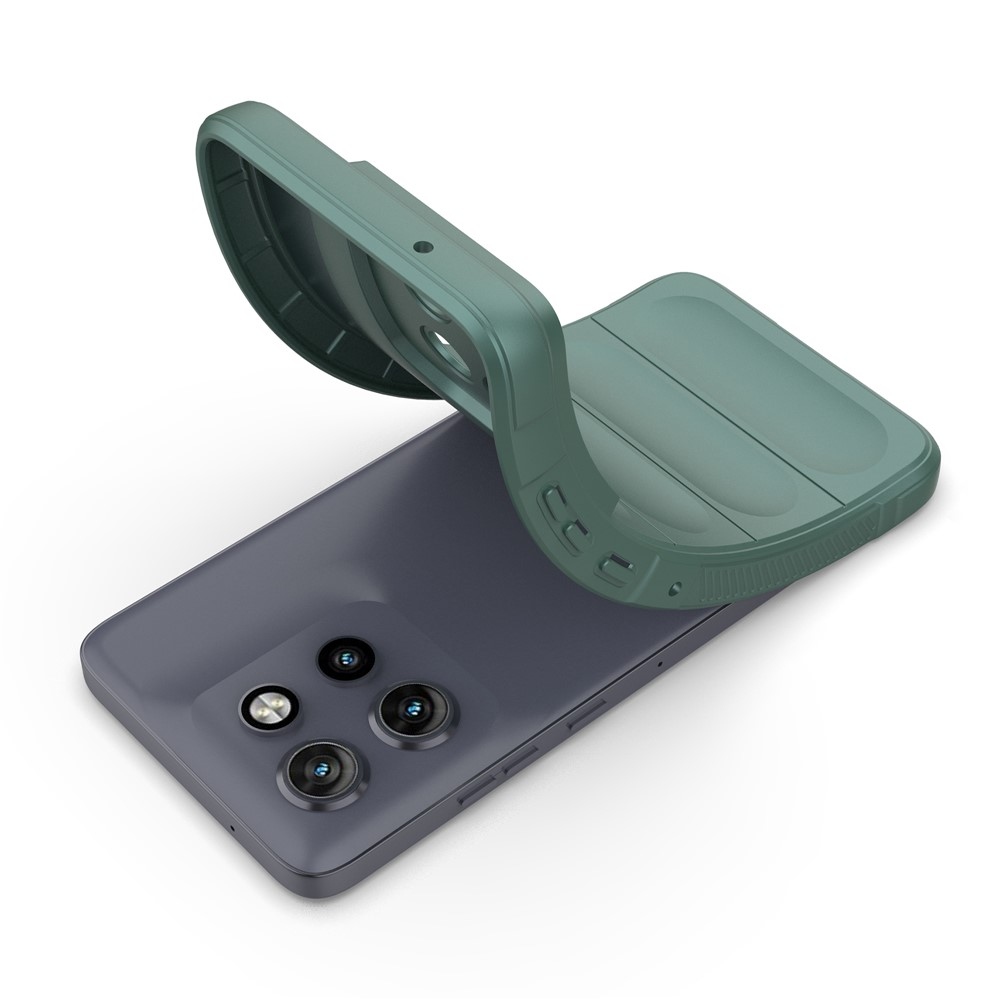 Rugg tartós zselés tok Motorola Edge 50 Neo 5G készülékhez - zöld