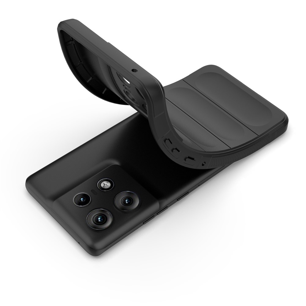 Rugg tartós zselés tok a Motorola Edge 50 Pro 5G készülékhez - fekete