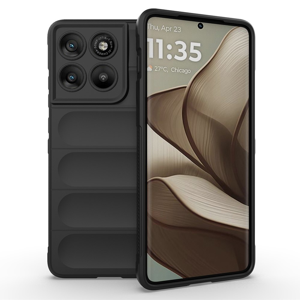 Rugg tartós zselés tok a Motorola Edge 70 5G készülékhez - fekete