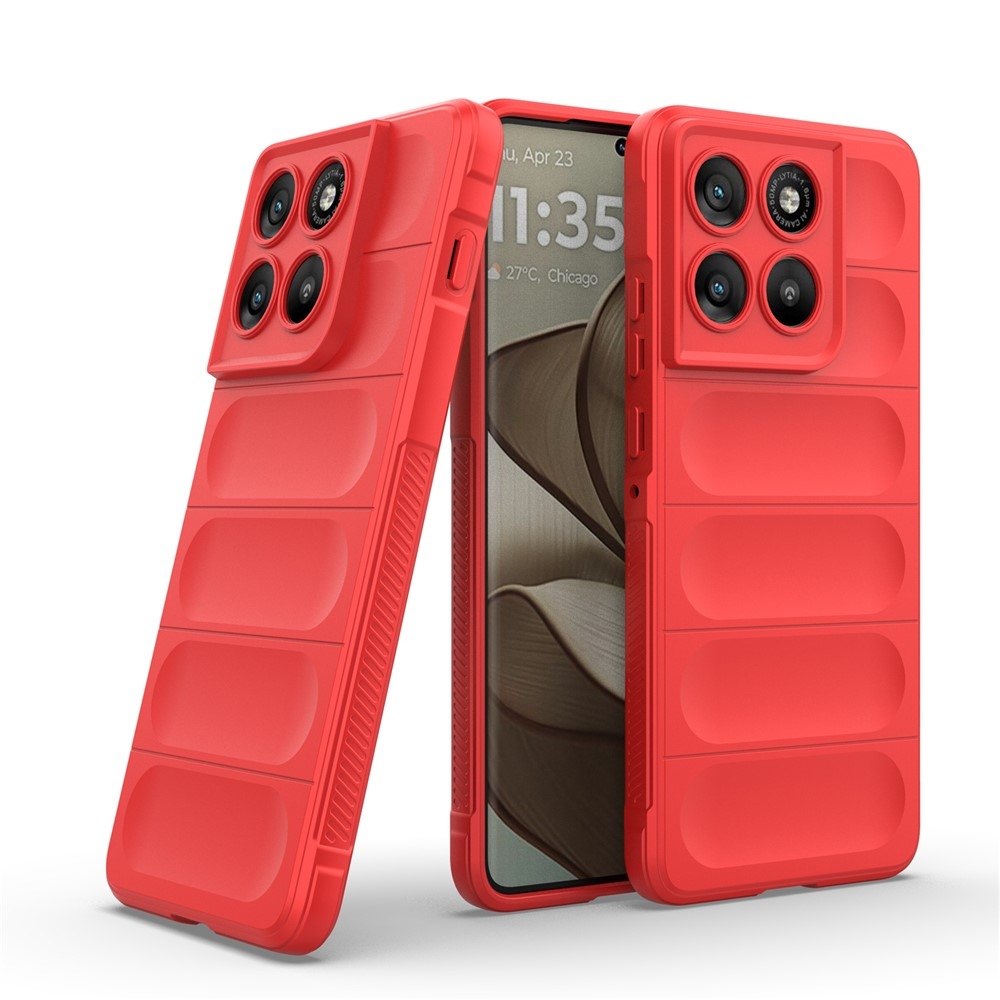 Rugg tartós zselés tok a Motorola Edge 70 5G készülékhez - piros