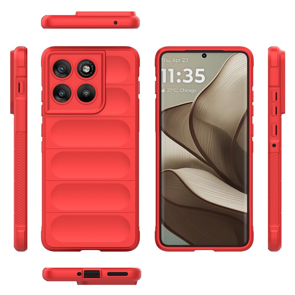 Rugg tartós zselés tok a Motorola Edge 70 5G készülékhez - piros